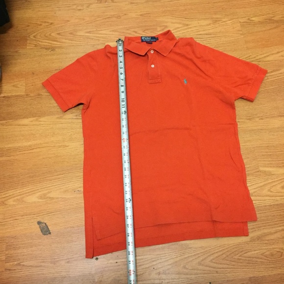 Men’s polo Ralph Lauren size m orange - Picture 5 of 6